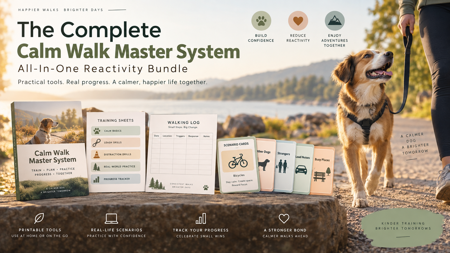 The Complete Calm Walk Master System: All-In-One Reactivity Bundle