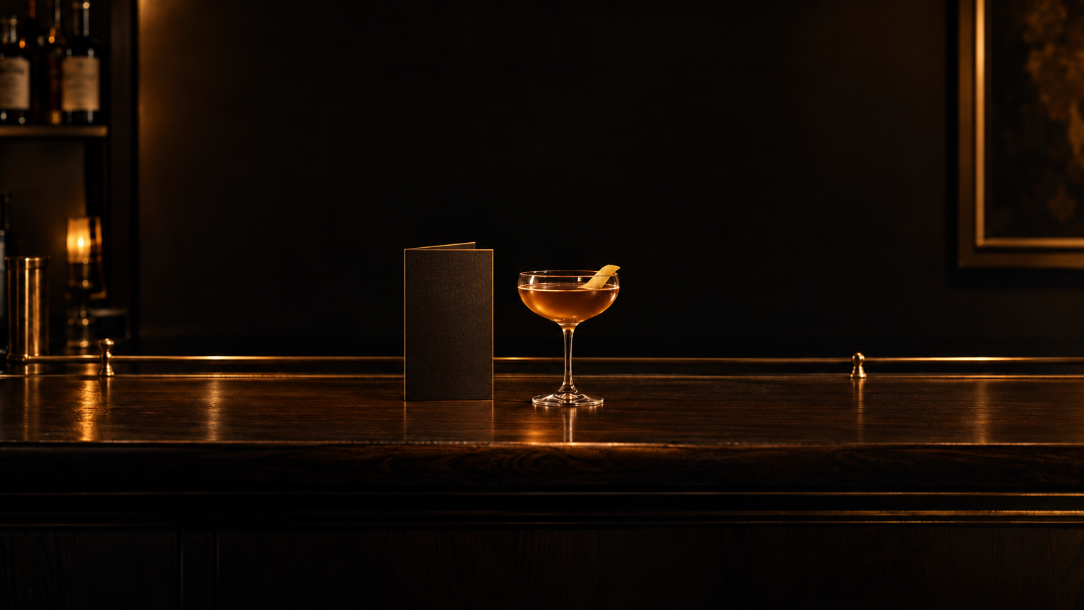 Monthly Drinks Menu
