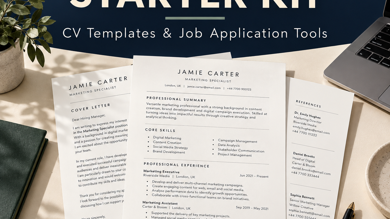 CV & Job Application Kit