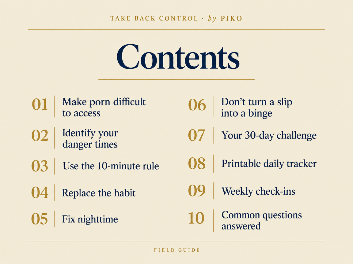 Take Back Control