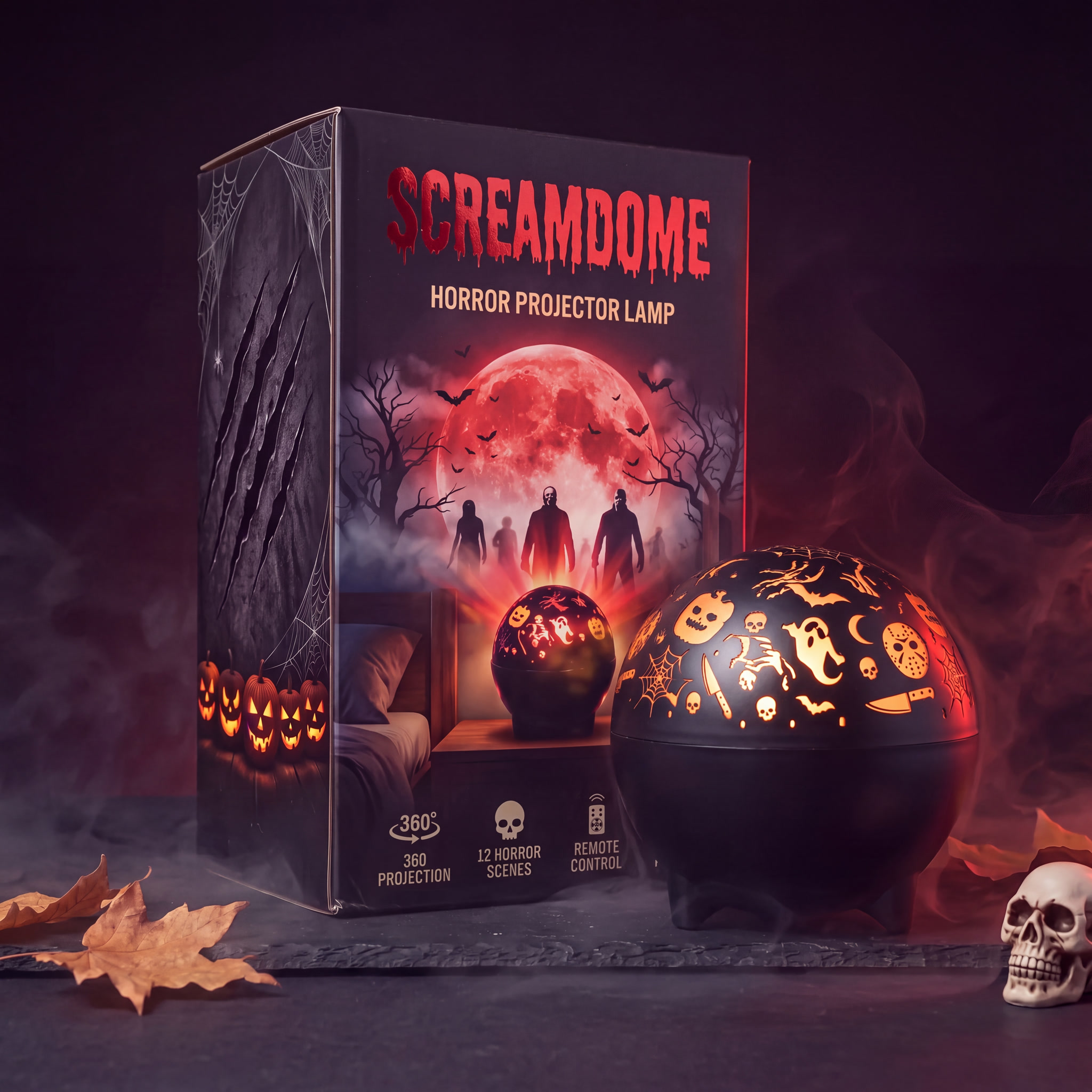 SCREAM DOME Horror Projector Lamp