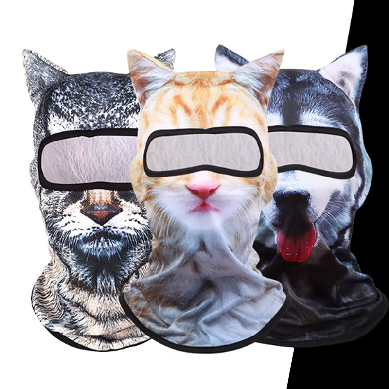 Kitty Ears 3D Balaclava