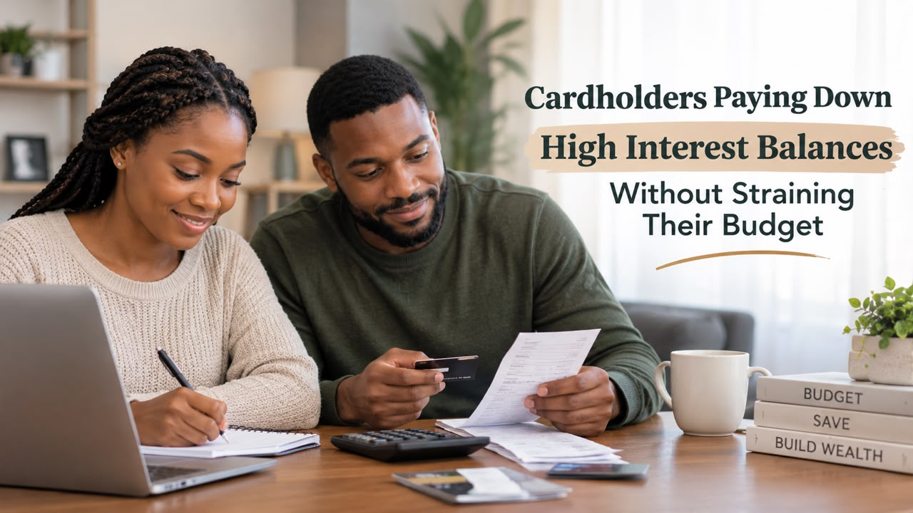 Cardholders Paying Down High Interest Balances Without Straining Their Budget