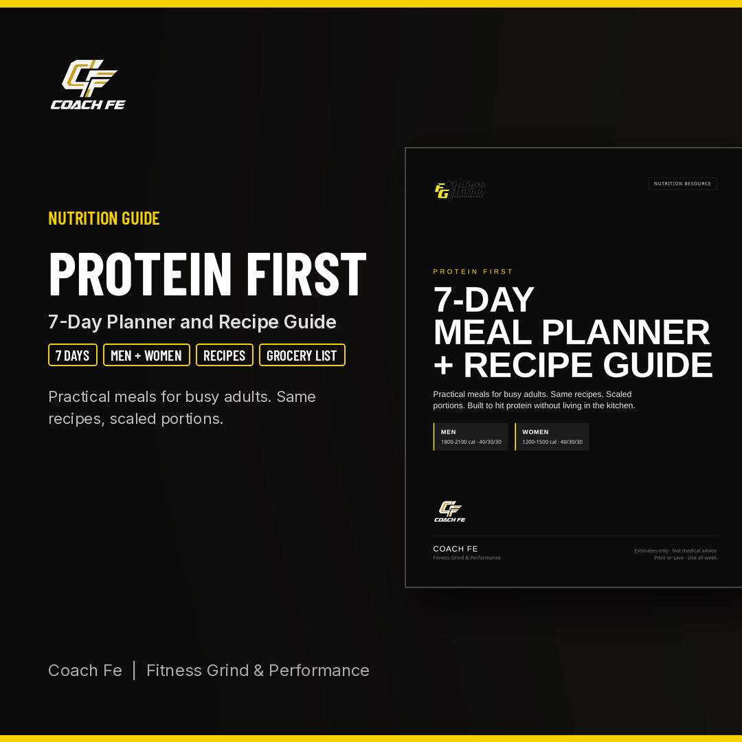 Protein First: 7-Day Planner and Recipe Guide