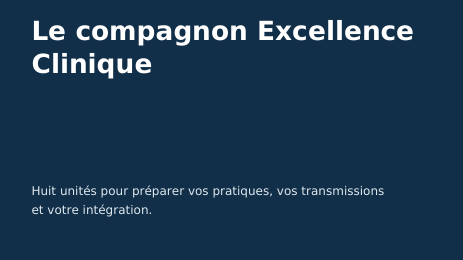 L’Élite Soignant & Excellence Clinique