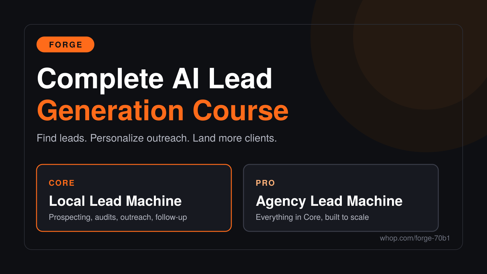 Complete AI Lead Generation 