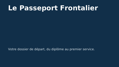 Ebook - Le Passeport Frontalier