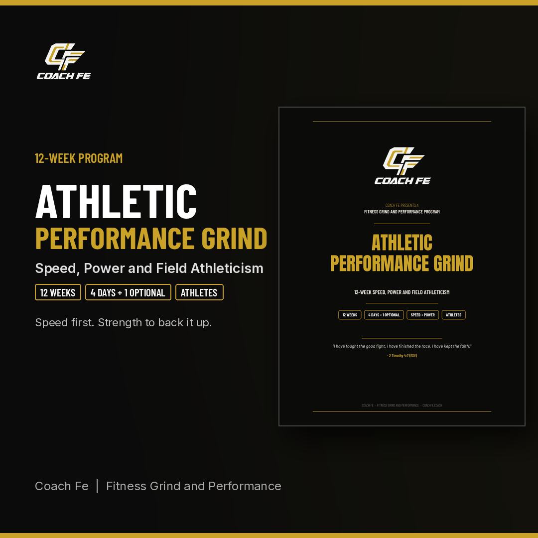 Athletic Performance Grind: 12-Week Speed and Power