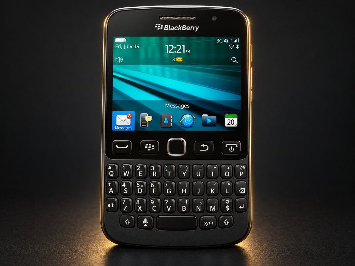 BlackBerry 9720 Refurbished – Touch & Type