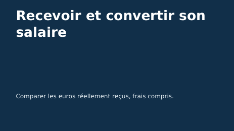 Ebook - Recevoir et convertir son salaire