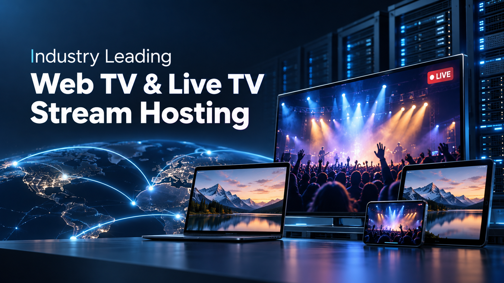 Web TV & Live TV Stream Hosting Solution