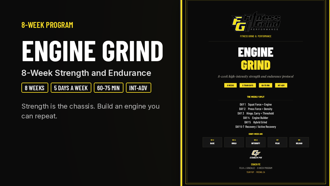 Engine Grind: 8-Week Strength and Endurance