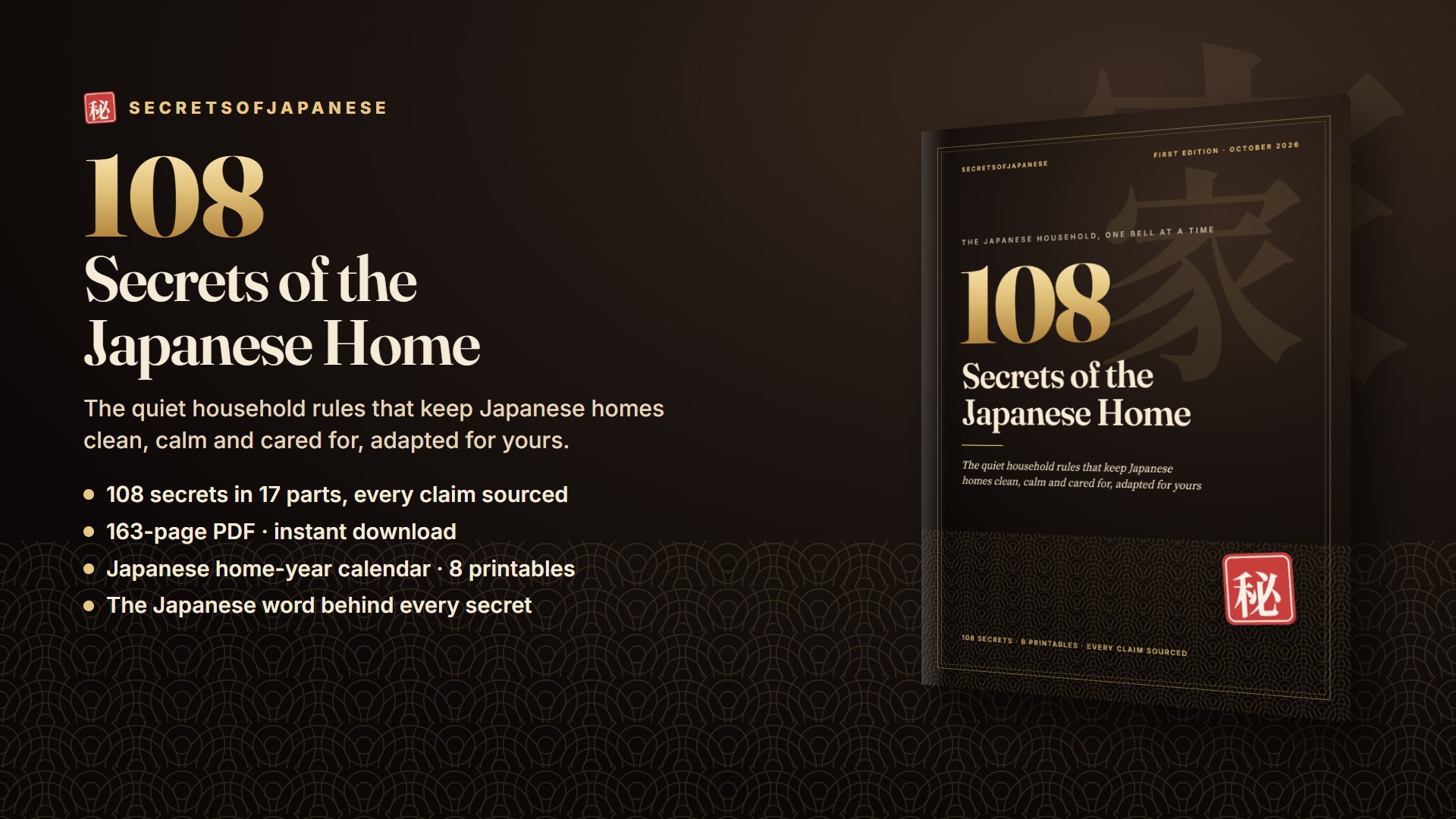 108 Secrets of the Japanese Home
