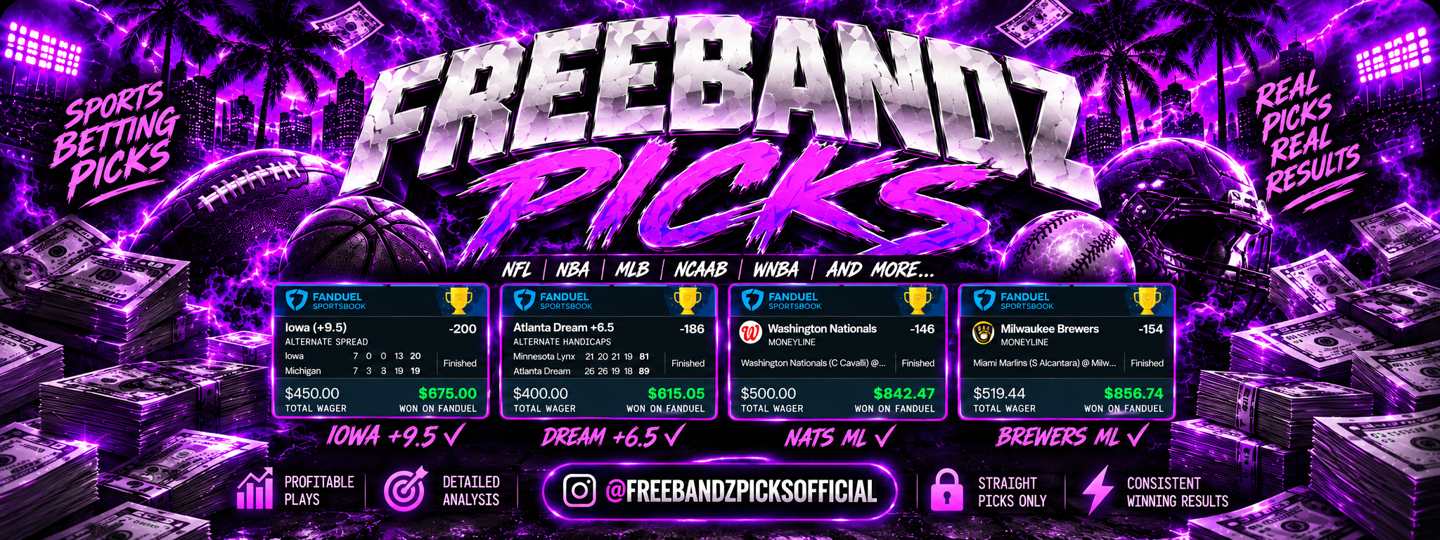 FREEBANDZ VIP WEEKLY PACKAGE