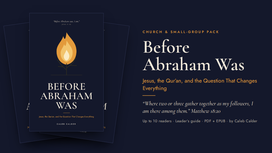 Before Abraham Was: Church & Small-Group Pack