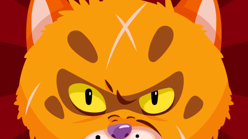 furry cat