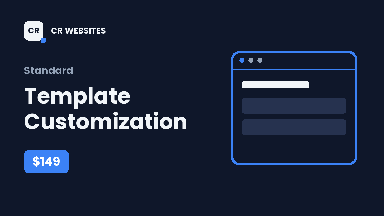 Template Customization – Standard