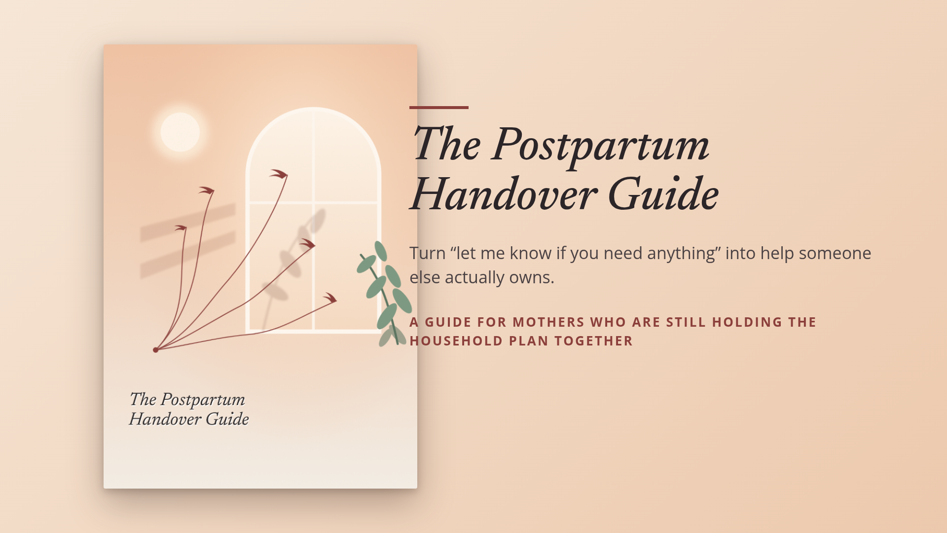 The Postpartum Handover Guide
