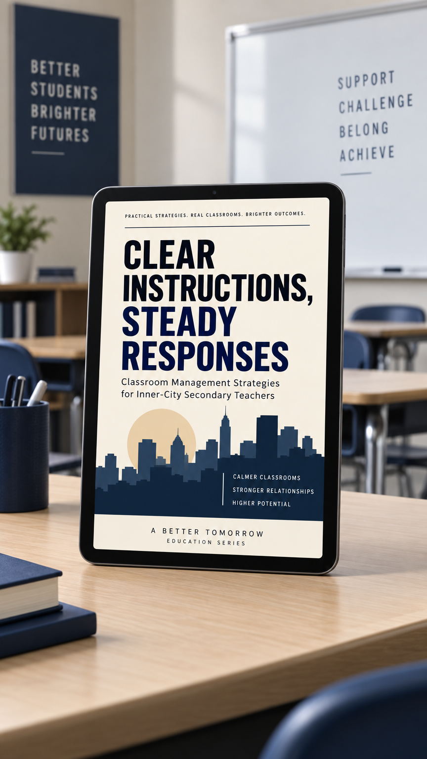 Clear Instructions, Steady Responses: An eBook for Inner-City Secondary Teachers