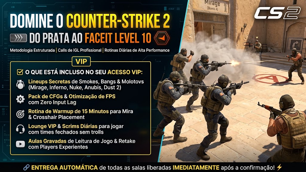 NightKillers CS — Passe VIP & Academia Tática