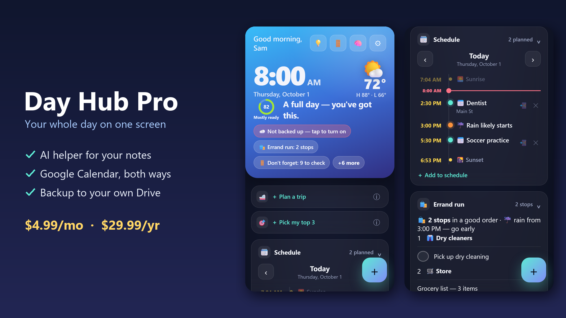 Day Hub Pro
