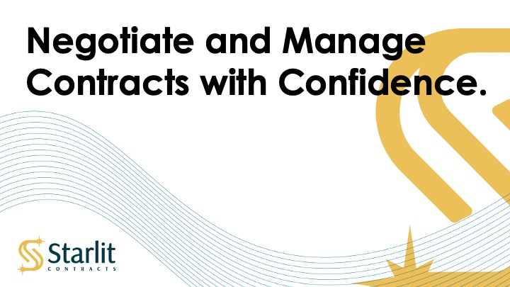 Negotiate and Manage Contracts with Confidence