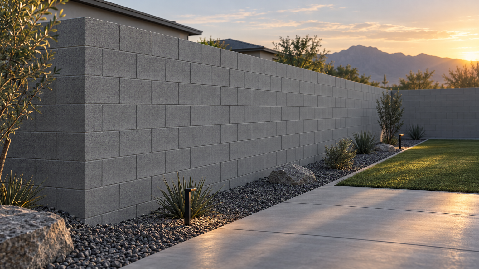 CMU Block Wall