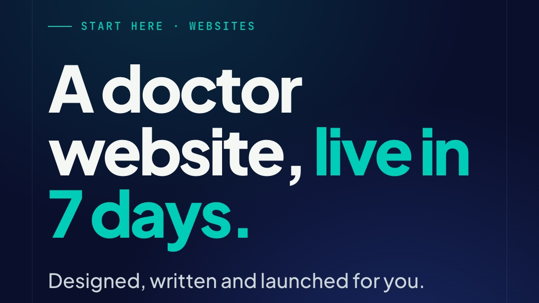 Private-Practice Doctor Websites