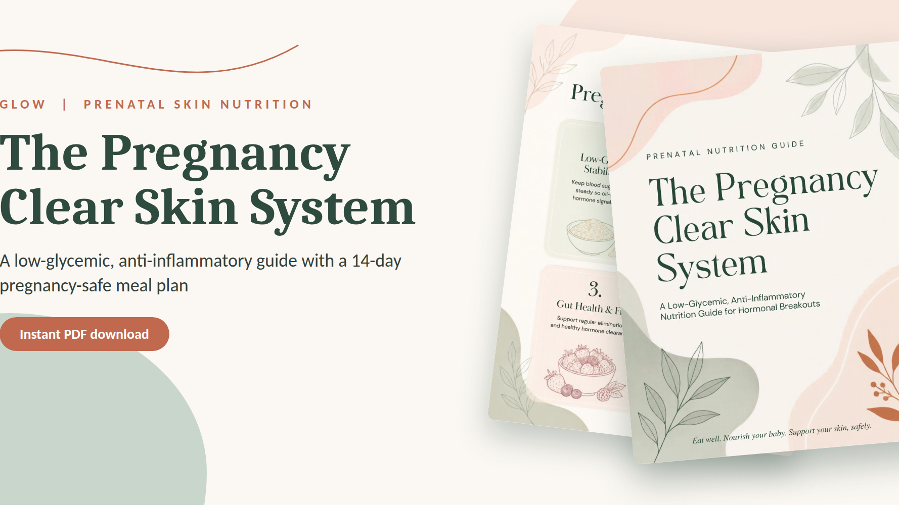 Glow: The Pregnancy Skin Nutrition Guide