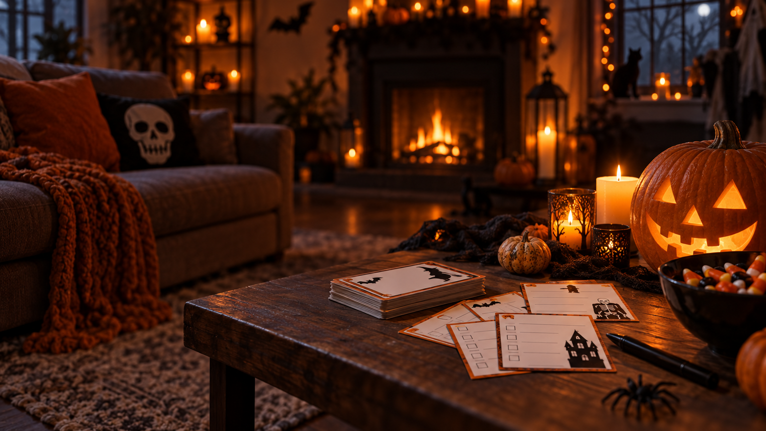 Halloween Night HQ Printable Party Bundle