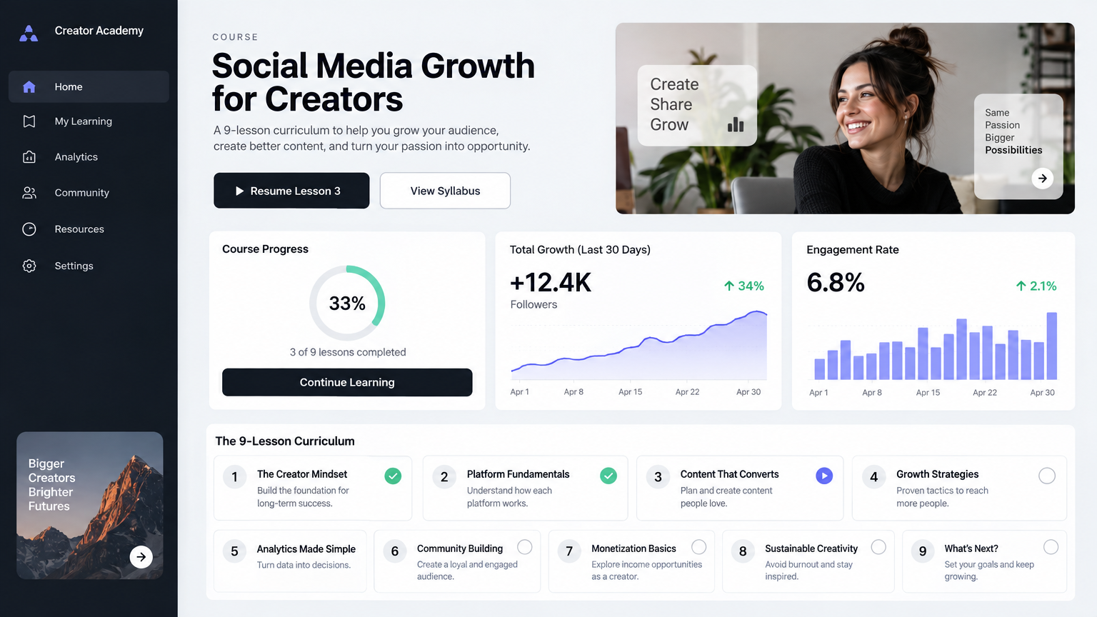 Influencer Mastercourse