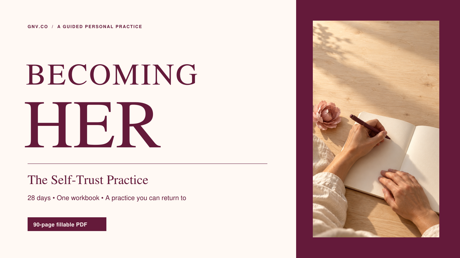 Becoming Her | The Self-Trust Practice