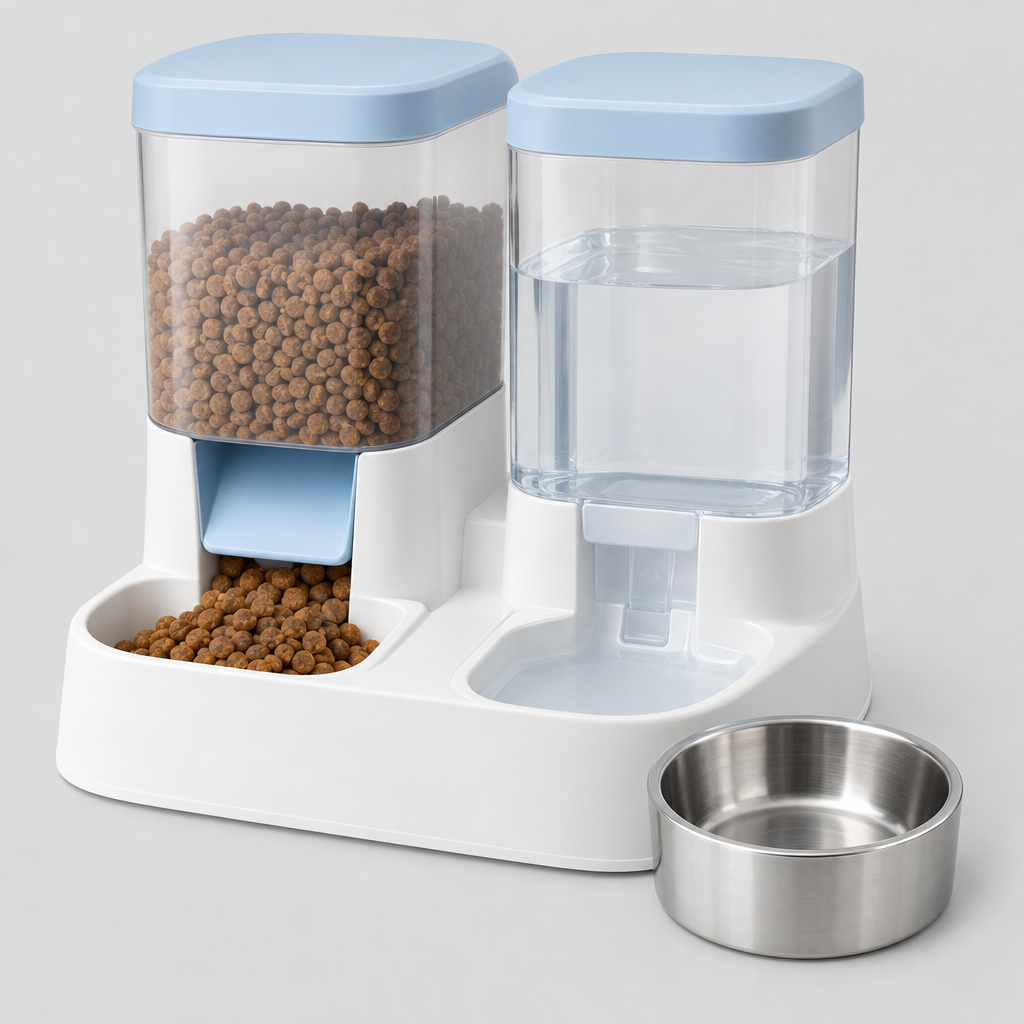 Gravity Feeder + Drinker