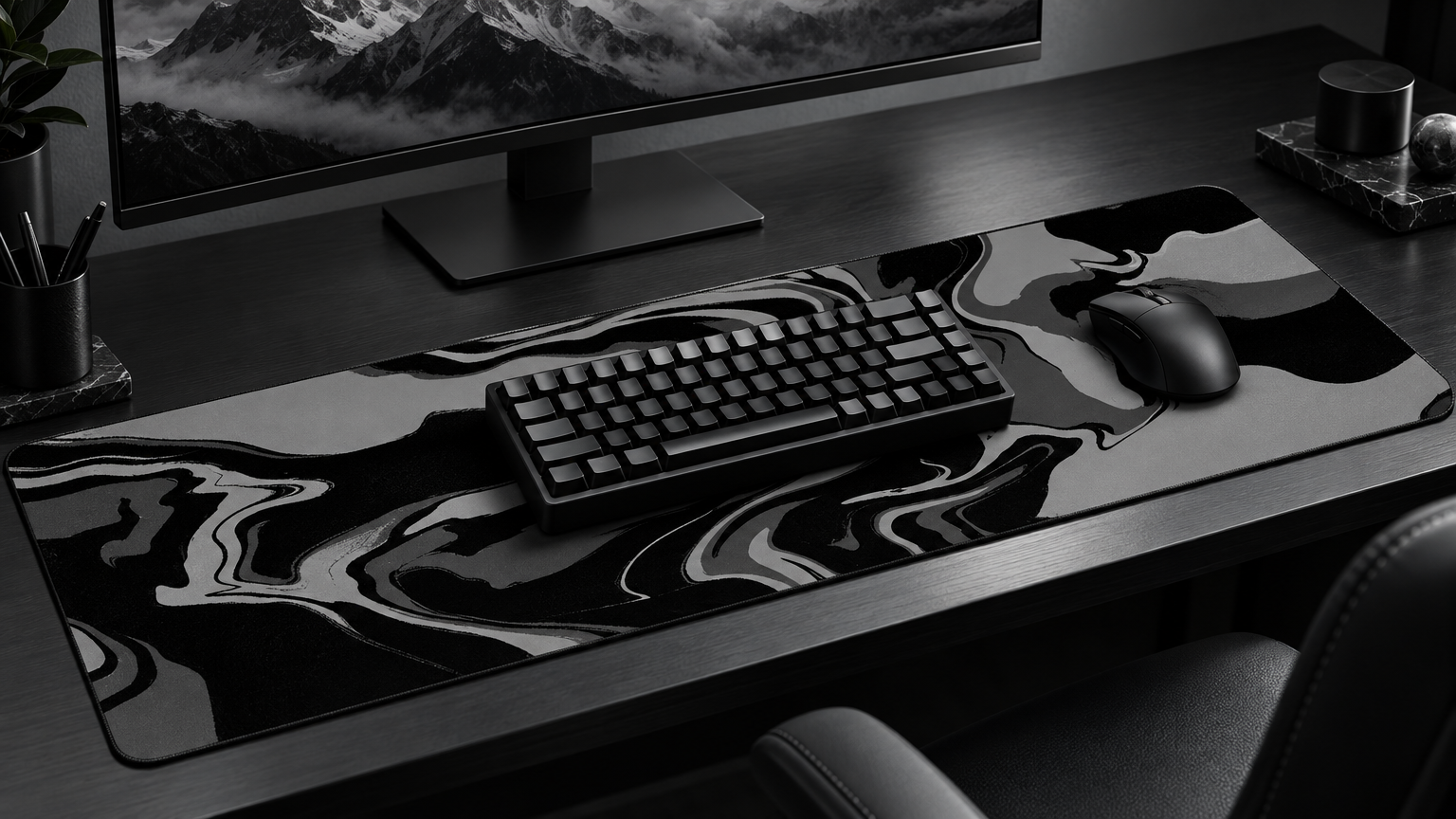 NightGrid Vortex Mouse Pad
