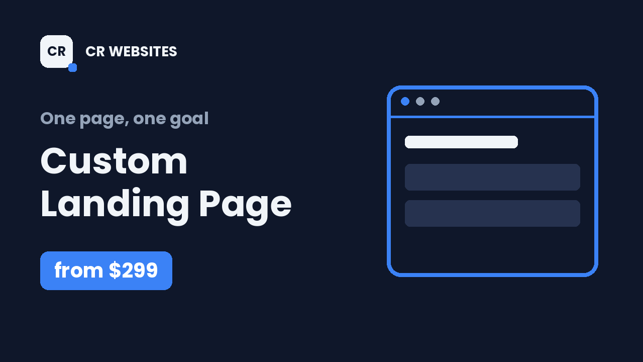 Custom Landing Page