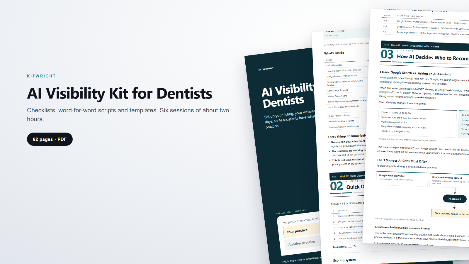 AI Visibility Kit for Dentists