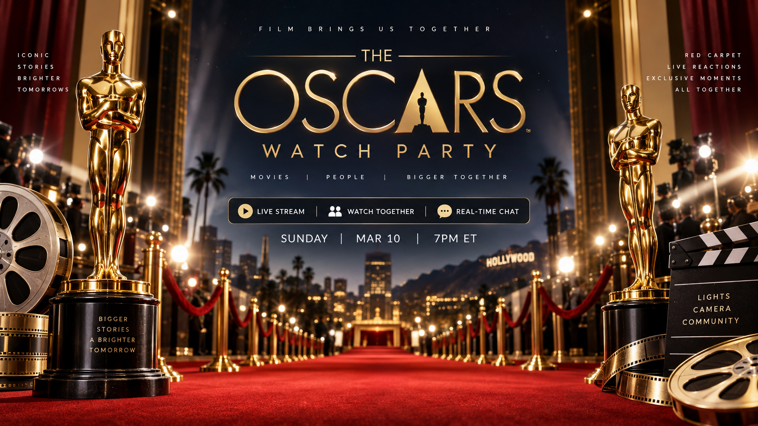 Oscar Night Watch Party Membership