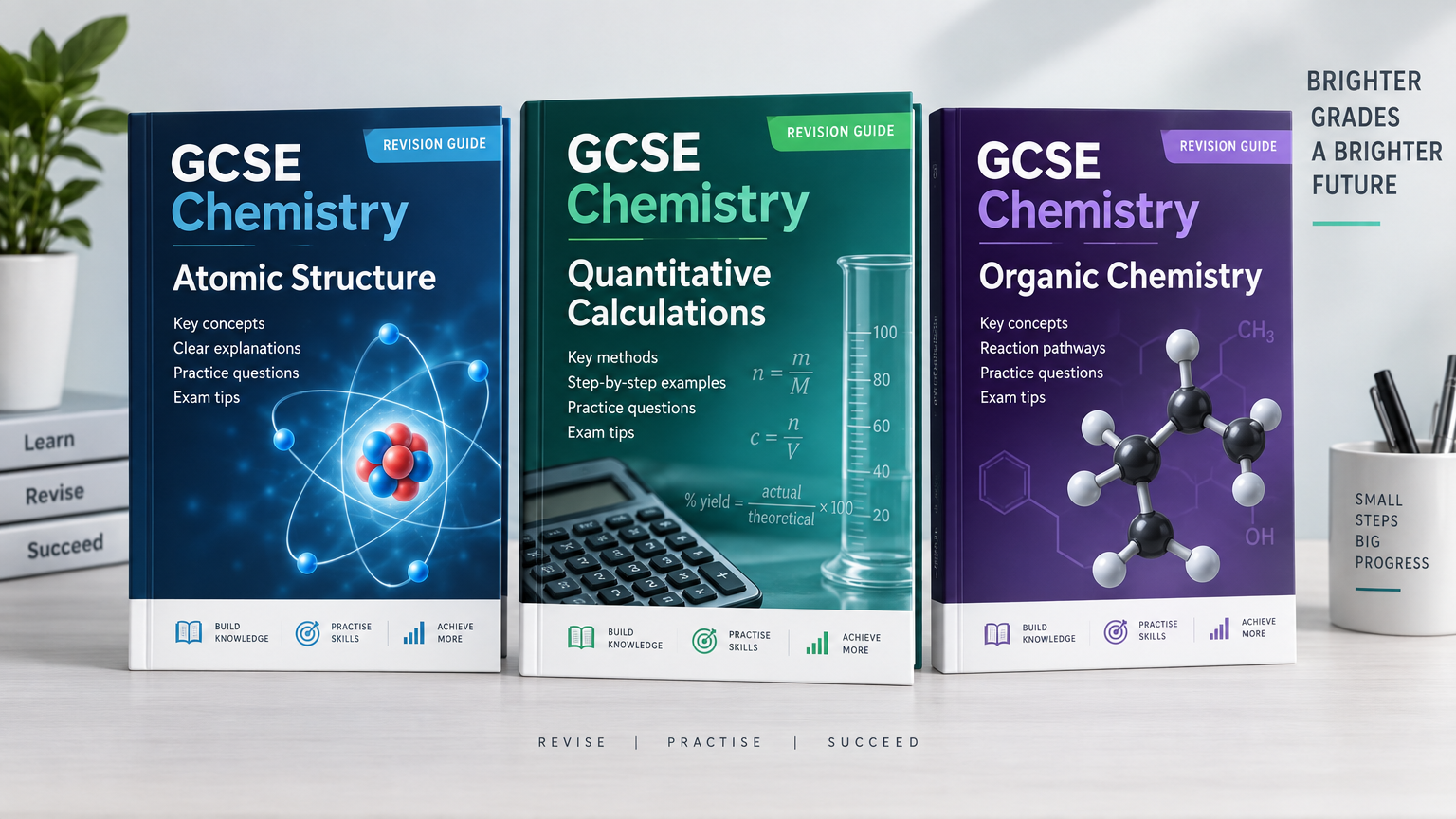 Complete GCSE Revision Master Pack (Chemistry Guides + Study Planner)