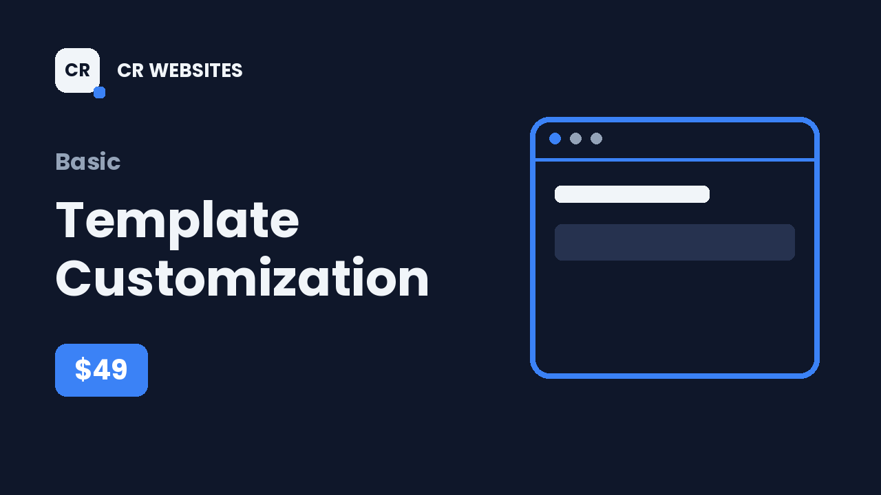 Template Customization – Basic