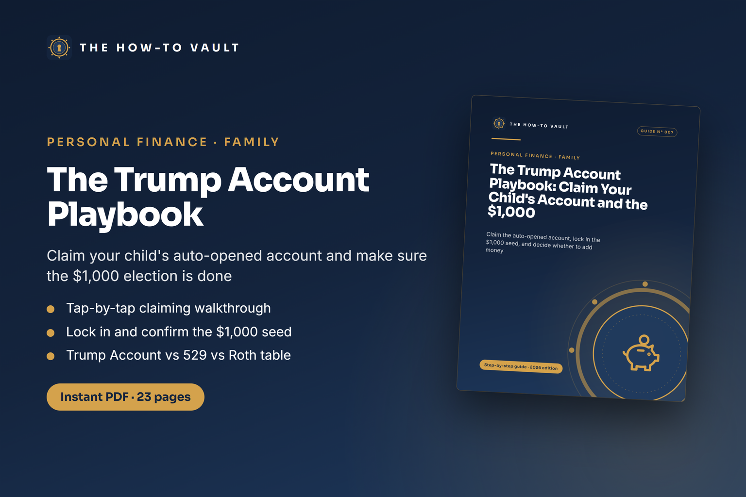 The Trump Account Playbook: Claim Your Child's Account and the $1,000 Seed