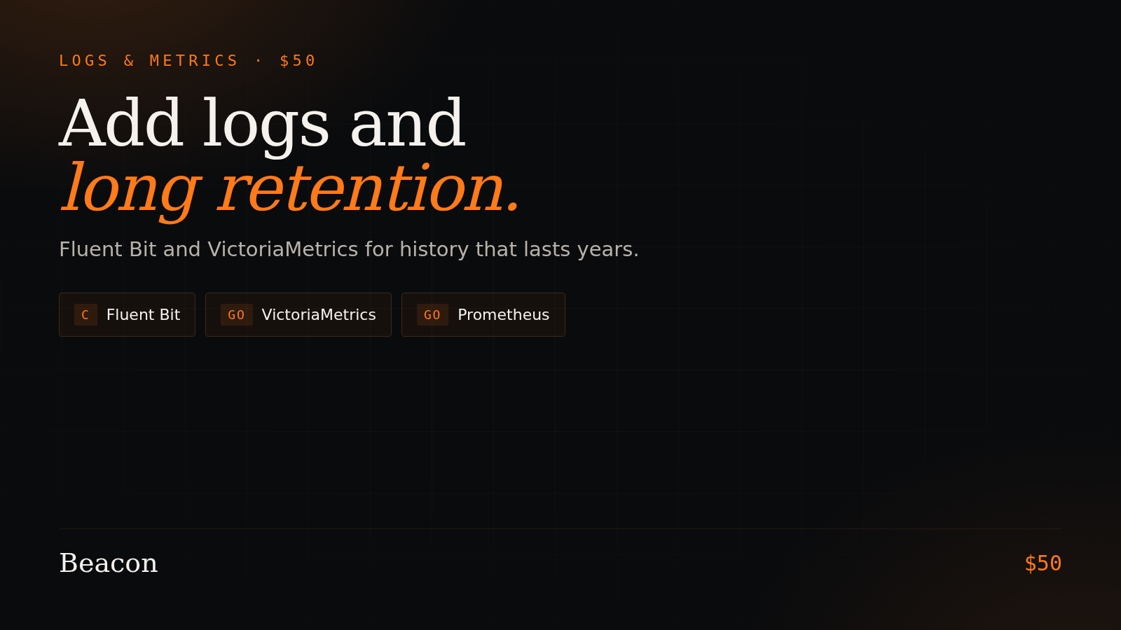 Beacon Logs & Metrics
