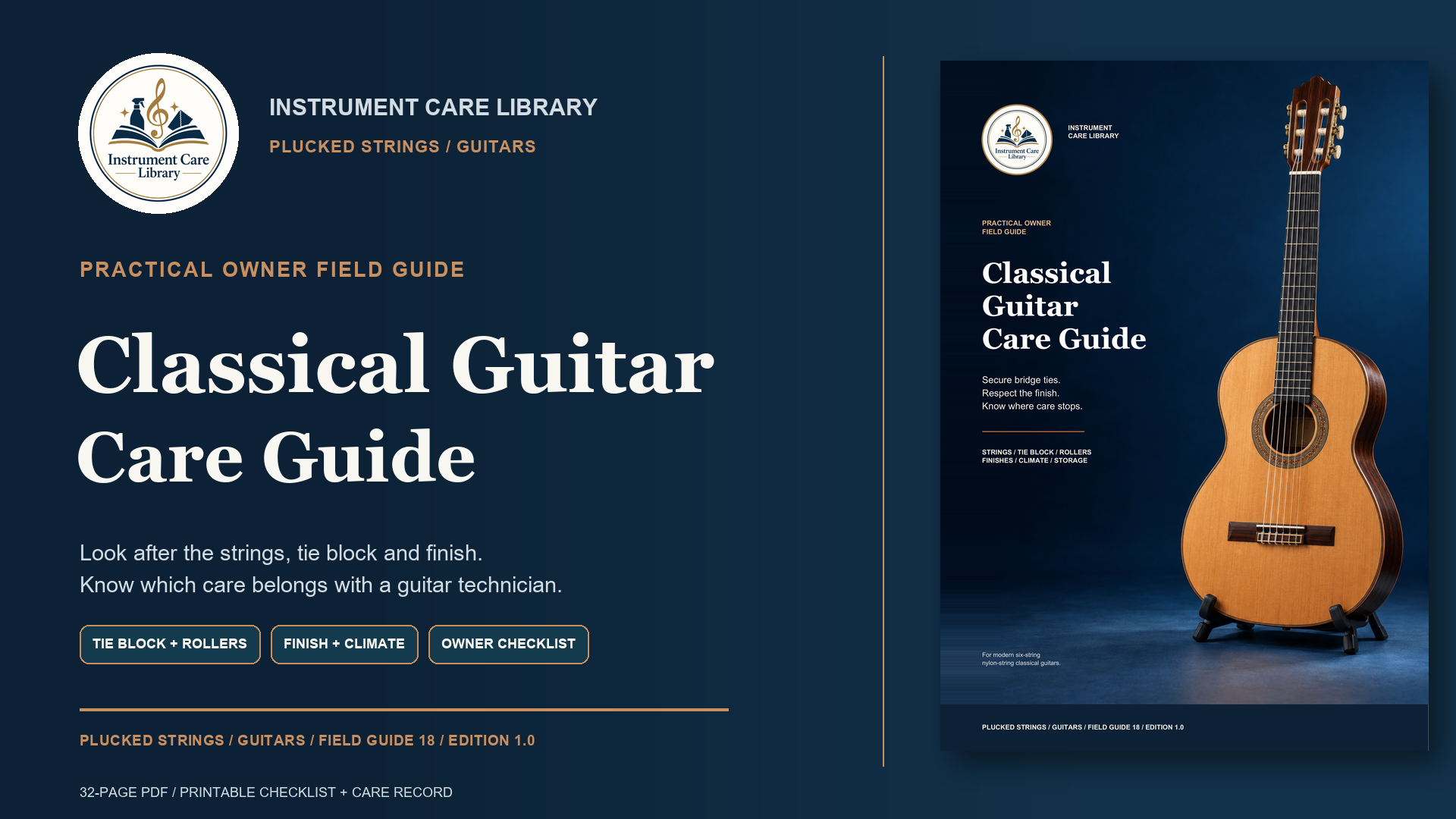 Classical Guitar Care Guide