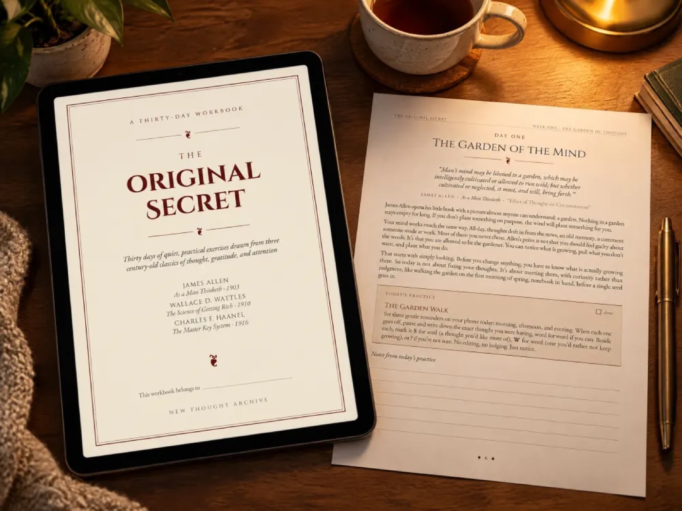 The Original Secret: 30-Day Workbook (PDF)