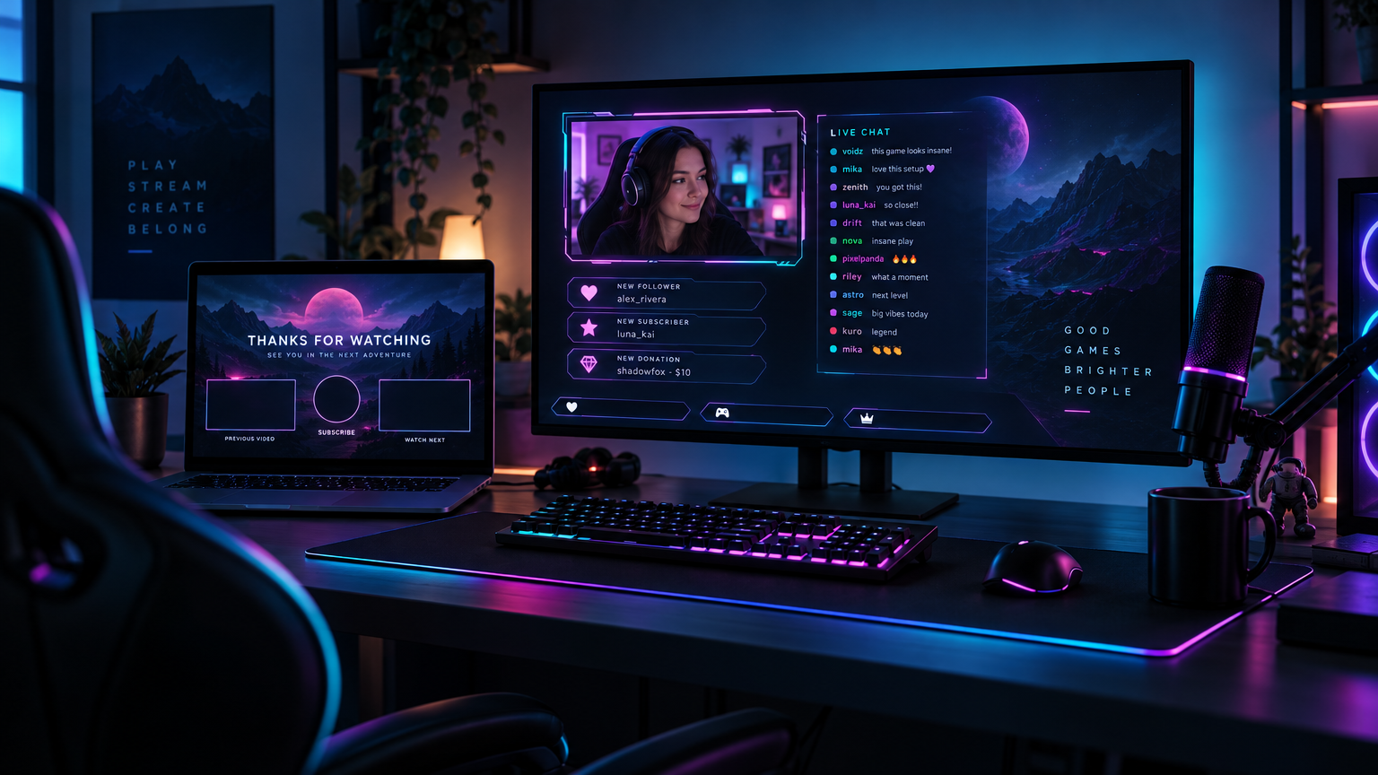 Streamer & Gamer Creator Vault