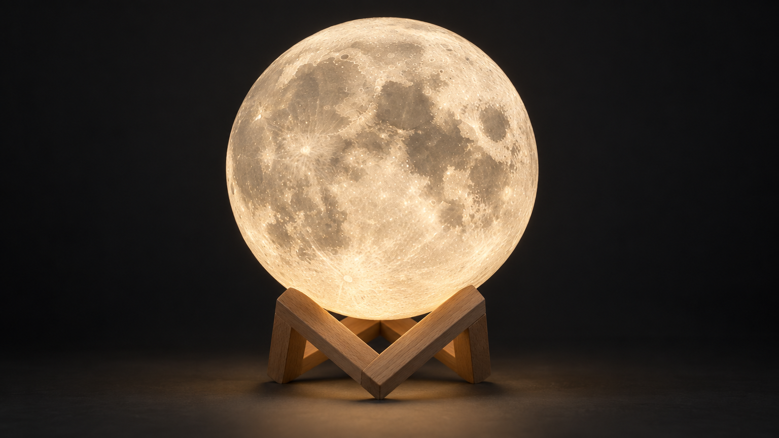 Luna Glow Moon Lamp