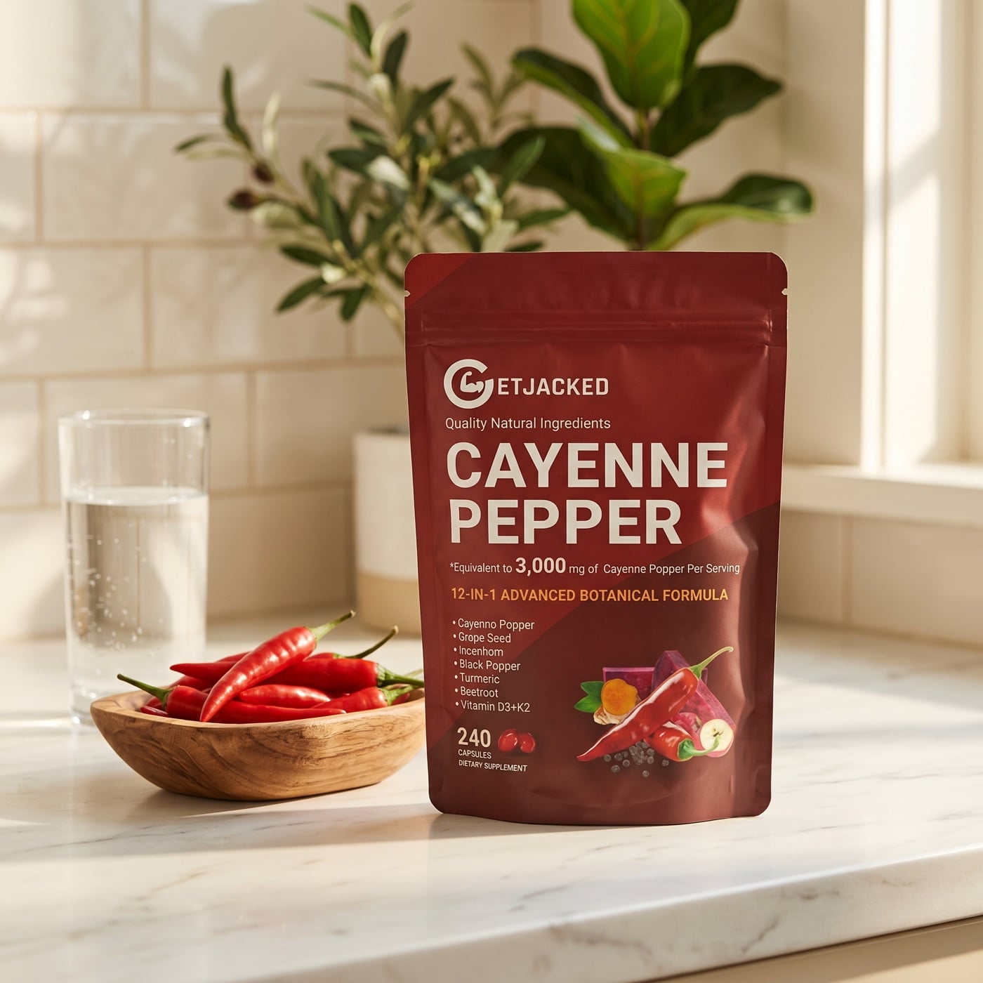 GetJacked Cayenne Pepper Softgel