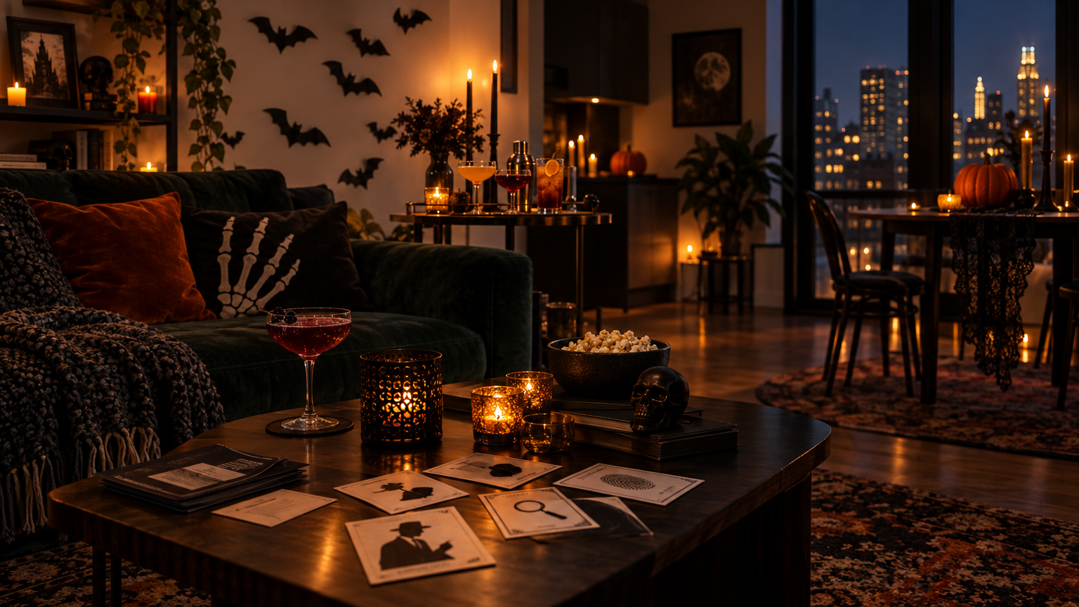 Tiny Apartment Halloween Party Kit