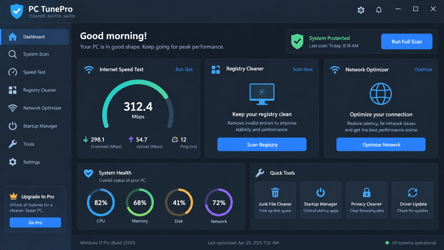 All-in-One Utility Suite: PC Repair & NetFix Pro