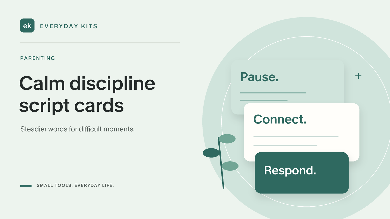 Calm Discipline Script Cards: What to Say Instead of Yelling