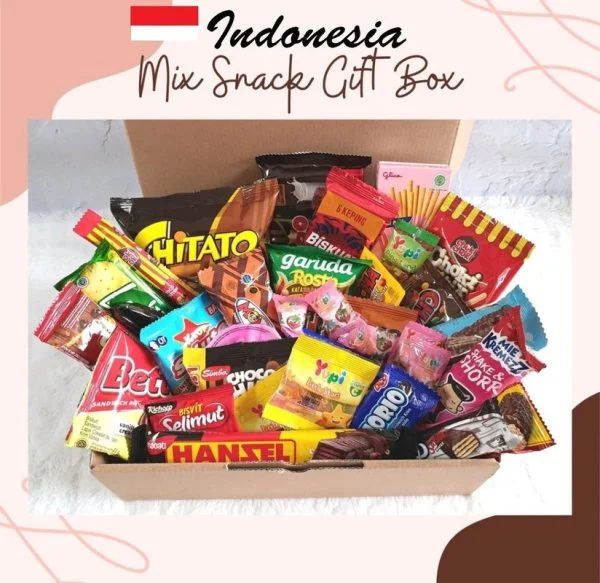 Indonesian Snacks Gift Box 